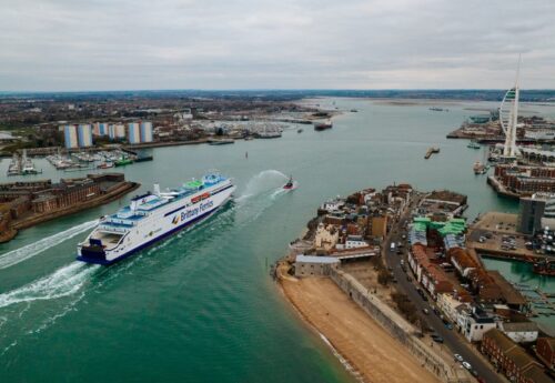 Portsmouth port entrance