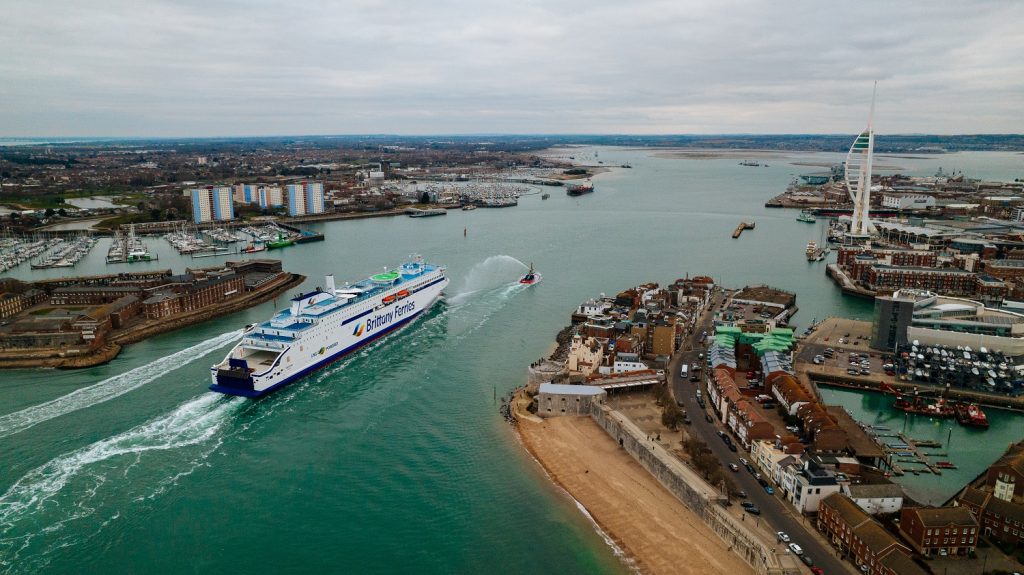 Portsmouth port entrance