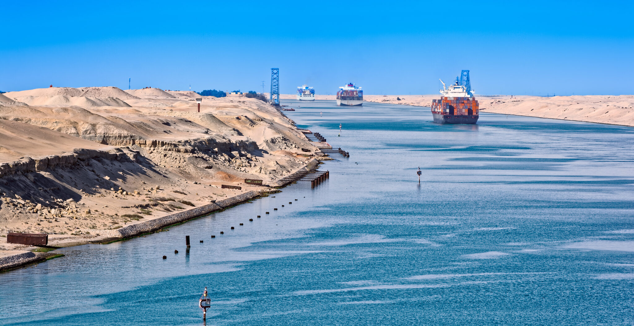 Suez Canal trial new expansion to boost capacity by 6-8 ships daily ...