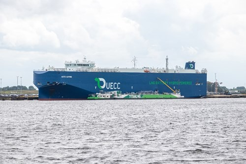 UECC vessels to sail on biomethane supplied by Titan