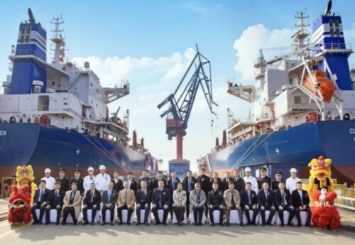 New Dayang Shipbuilding delivers two Crown 63 PLUS bulk carriers