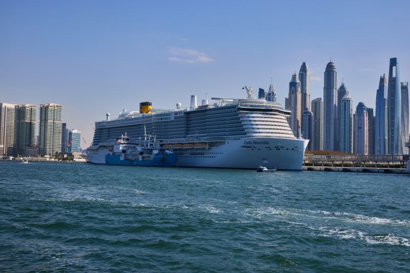 UAE’ first LNG bunkering as Monjasa’s vessel supplies Costa Cruises ship