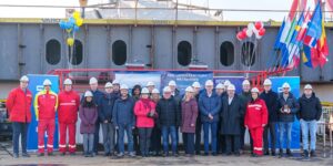 NKT Eleonora keel laying ceremony