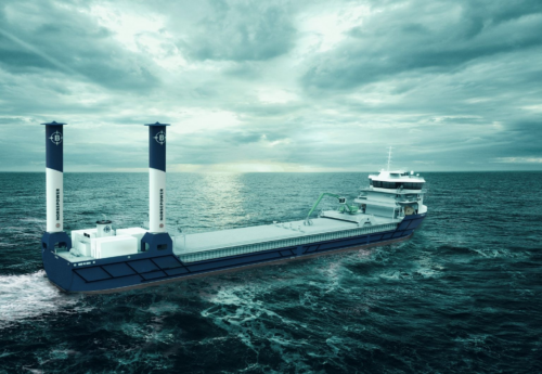 Berge Rederi inks rotor sail deal for North Sea general cargo vessels