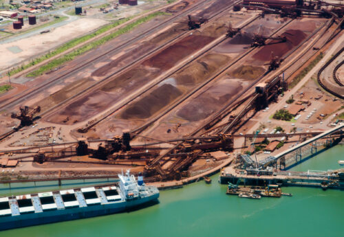 Australia closed large bulk export Port Hedland on cyclone threat