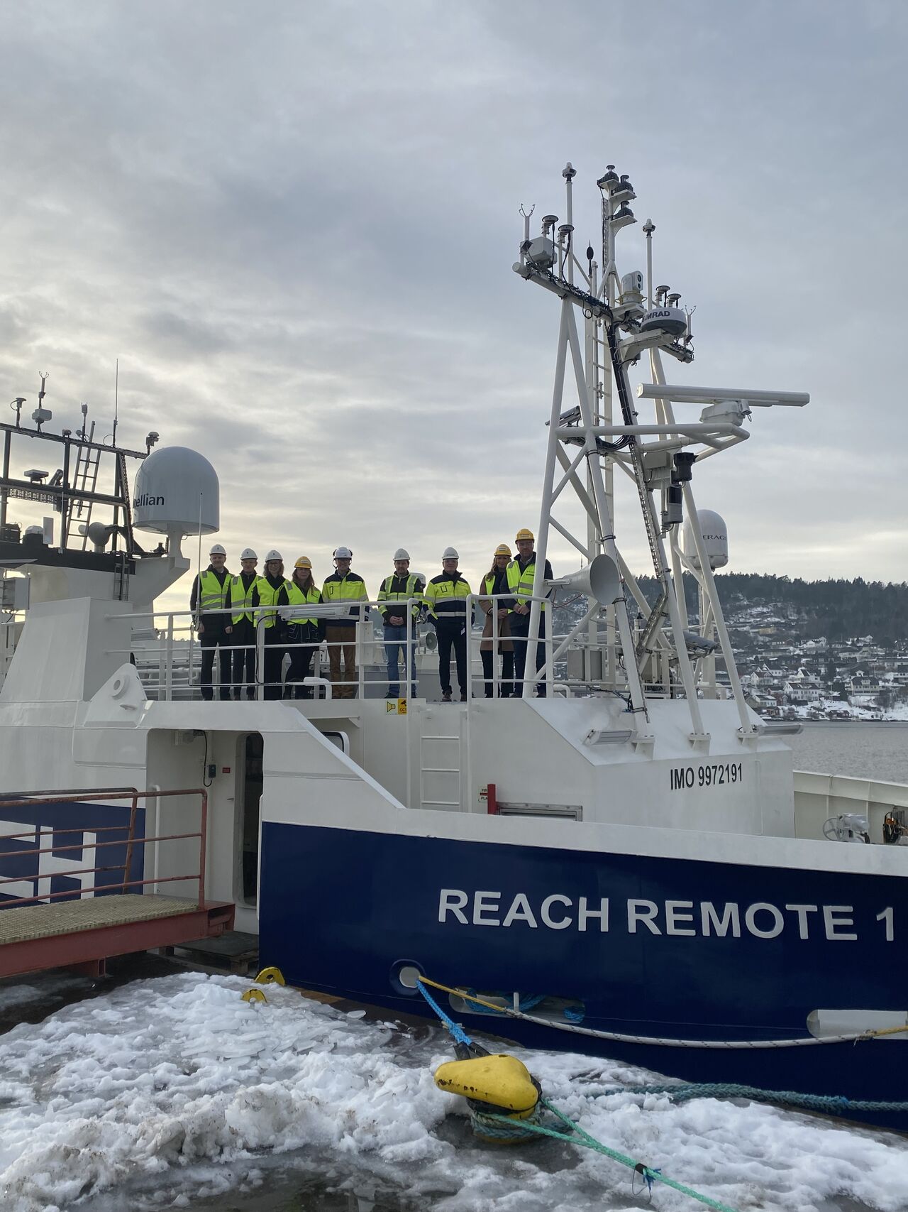 Reach Remote 1 USV delivery