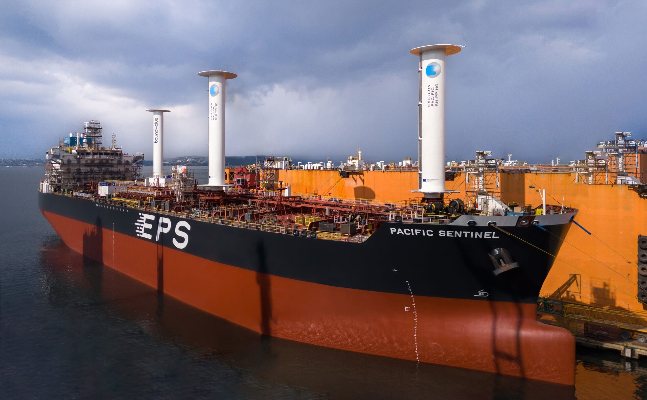 Bound4blue completes eSAIL installation on EPS tanker