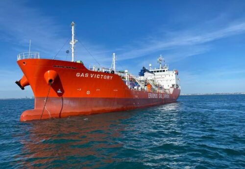 Erasmus Shipinvest newly purchased LPG tanker chartered to oil/gas major