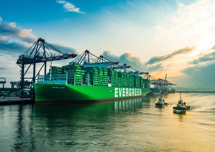 Evergreen places orders for 11 LNG dual-fuel boxships at two shipyards