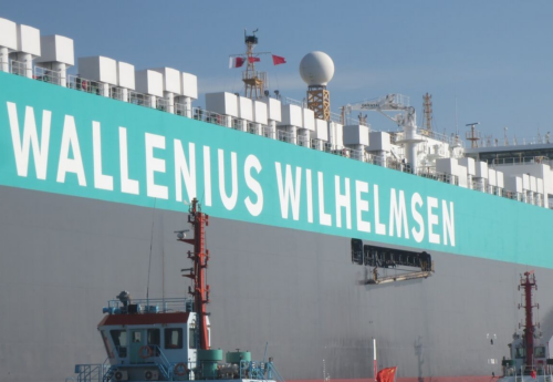 Wallenius Wilhelmsen’s first biofuel bunkering in Japan