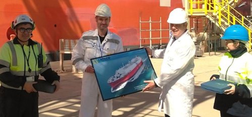 Latsco LNG carrier delivers 1000th cargo to Sagunto LNG terminal