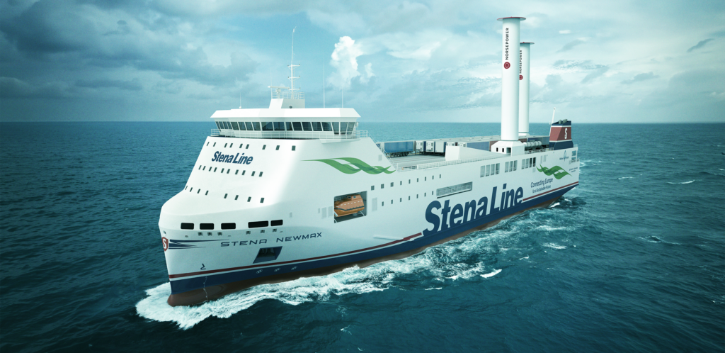 Stena Line orders Norsepower rotor sails for RoRo newbuilding