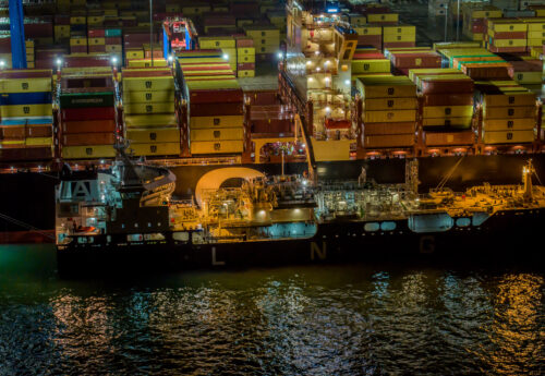 Axpo LNG bunkering at Algeciras.