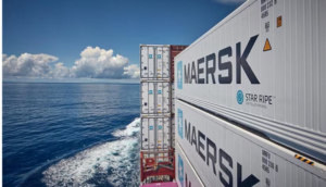Container Ship Maersk Sana adrift near Bermuda after explosion