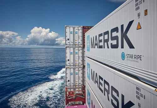 Container Ship Maersk Sana adrift near Bermuda after explosion