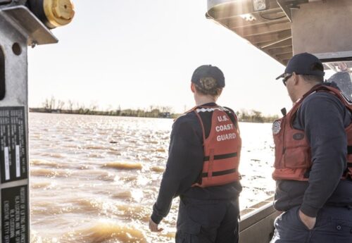 Vessel collision on Lower Mississippi River leads to sunken barge