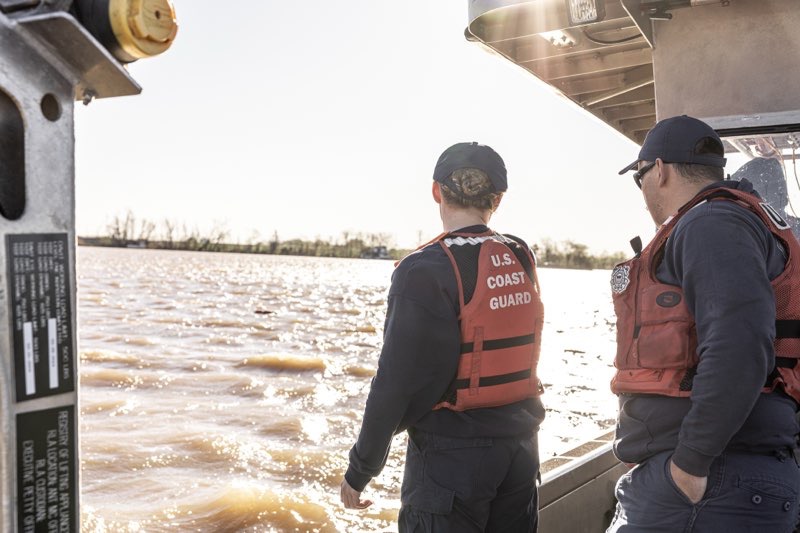 Vessel collision on Lower Mississippi River leads to sunken barge