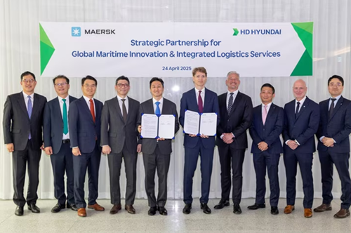 Maersk and HD Hyundai ink MOU for decarbonisation, integrated logistics