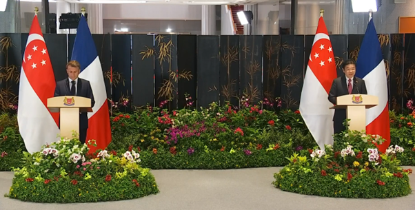 France, Singapore ink deal to cooperate in various maritime projects