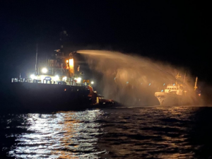 Gaza aid ship catches fire in alleged drone strike off Malta