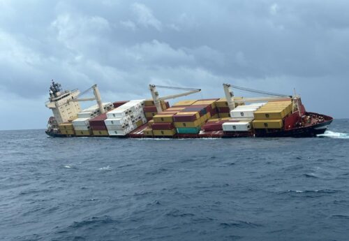Liberian containership sinks off Kochi, 24 crew rescued; Indian Coast Guard: ‘No Oil Spill So Far’