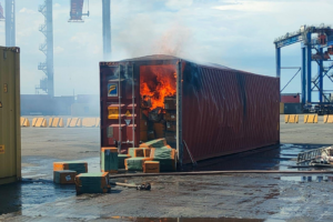 Container ship attack carrying military cargo to Odesa port; not a single military facility, says Ukraine