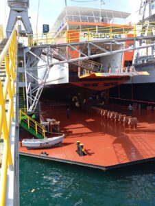 Piraeus port floating dock resumes operations after major upgrade