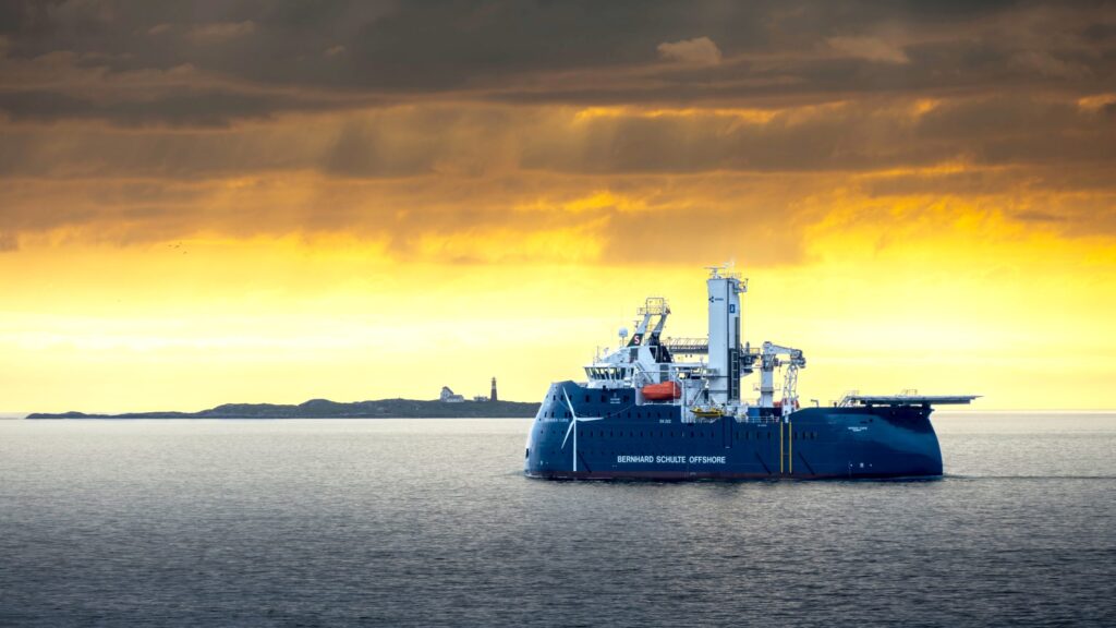BS Offshore CSOV christened and deployed for charterer TenneT