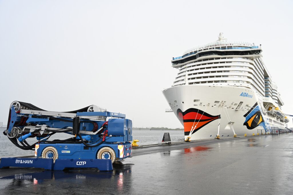 Denmark’s King Frederik X inaugurates Copenhagen's cruise shore power facility