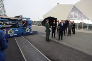 Denmark’s King Frederik X inaugurates Copenhagen's cruise shore power facility