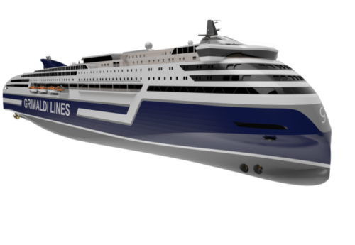Deltamarin Grimaldi Lines design