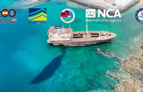 Drug cartel used shipwreck as refuelling platform for boats on popular island