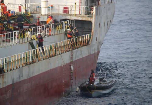 Indian Navy comes to aid of Oman-bound product tanker on fire