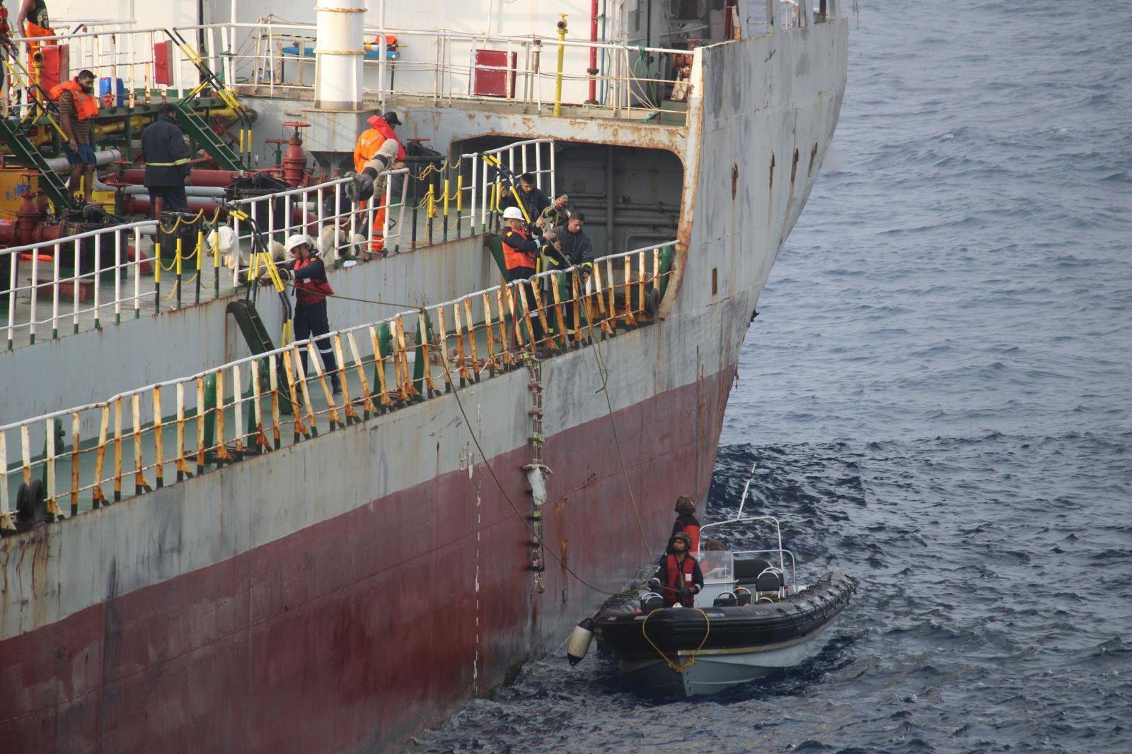 Indian Navy comes to aid of Oman-bound product tanker on fire