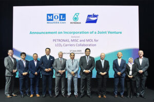 MOL, MISC, Petronas launch joint venture for LCO2 transportation