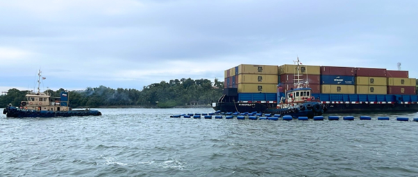 Barge grounded off Sentosa’s Tanjong Beach safely towed away: MPA