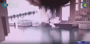 Ukraine’s underwater explosion attack on Crimean Bridge: SSU says
