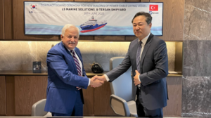 Tersan Shipyard, LS Marine Solution seal cable-laying vessel construction deal