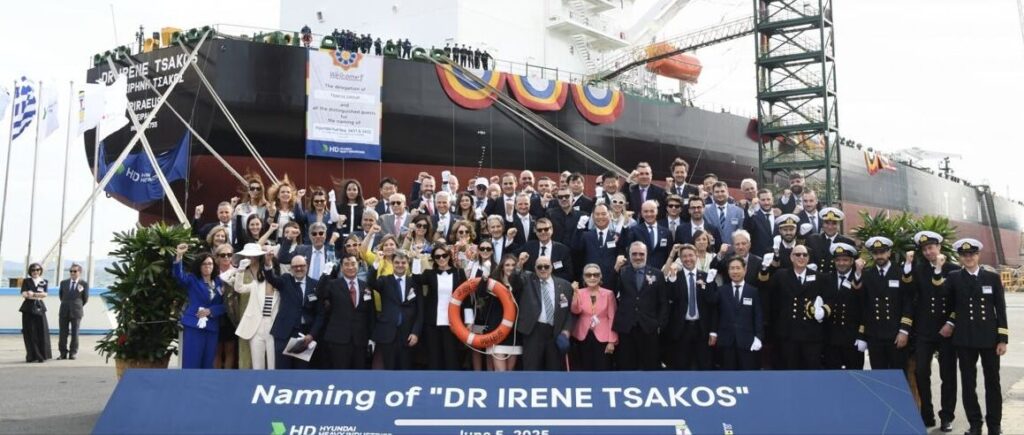 Big-name shipowner celebrates deliveries amid newbuilding spree