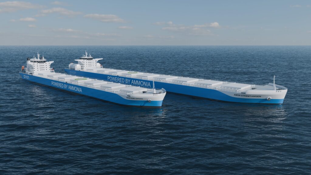 Norwegian state enterprise awards grants to Amon Maritime, LH2 Shipping