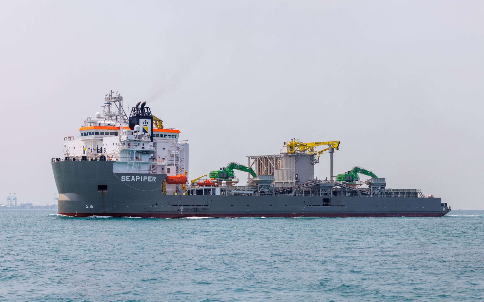 Boskalis, Allseas to construct €1.2B offshore natural gas pipeline in Taiwan