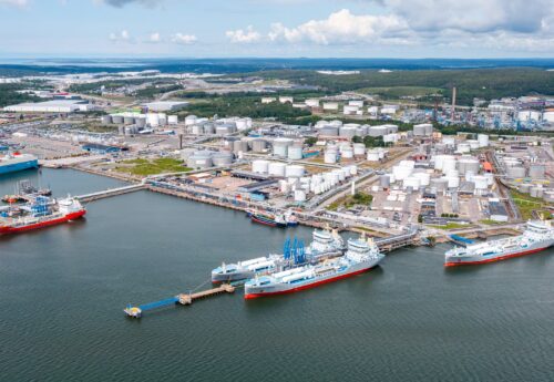Inter Terminals at port of Gothenburg