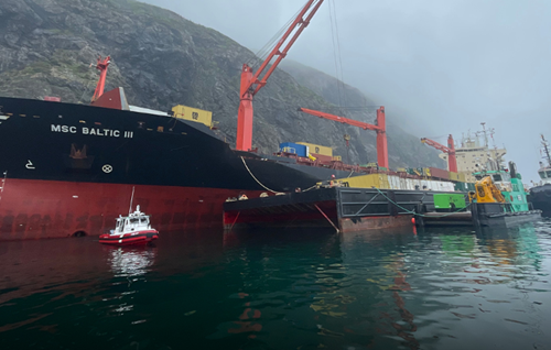 MSC Baltic III Salvage: Progress on Fuel and Container Removal