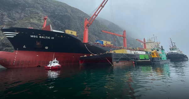 MSC Baltic III Salvage: Progress on Fuel and Container Removal