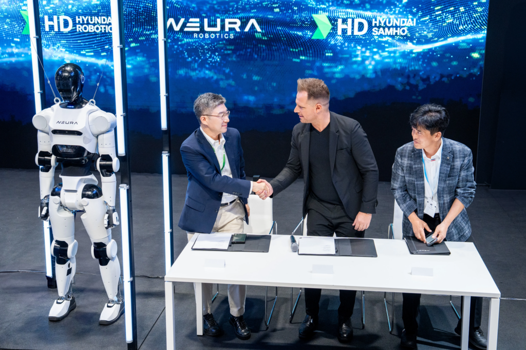 NEURA Robotics partners with HD Hyundai on specialized robots for shipbuilding