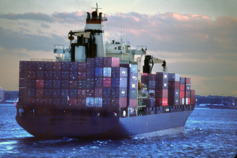 New York port container US trade