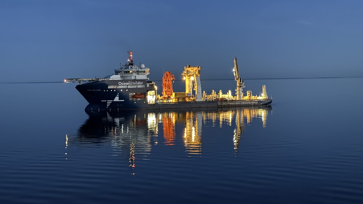North Sea Giant offshore vessel