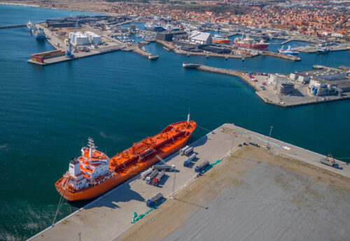 Danish Customs officers fine ship and crew for illegal cigarettes in Skagen