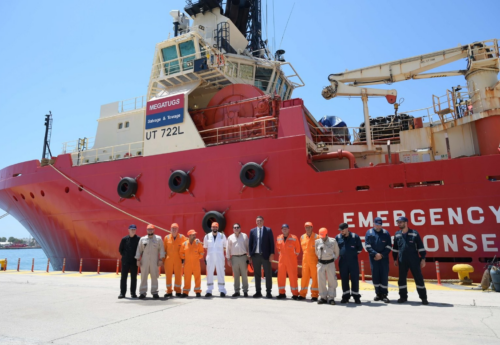 Greece deploys giant salvage vessel to safeguard Red Sea shipping and Greek vessels