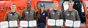 Heroic US Coast Guard Aircrew honored for Texas Flood Rescue